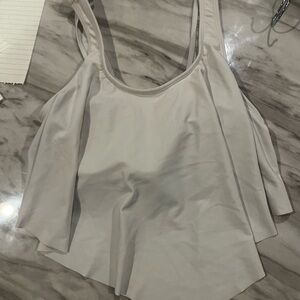 Elegant White Women's swim top